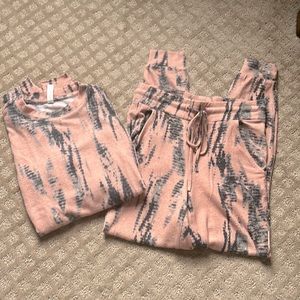 Cozy jogger set